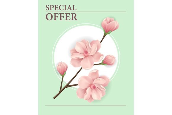 Download Special Offer Poster Design with Pink Bl - Poster Collection