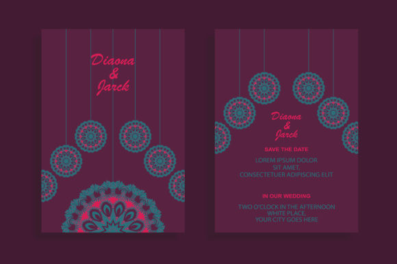 Download Wedding Invitation or Greeting Card SVG - Invitation Collection