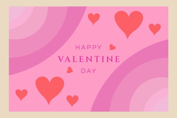 Download Poster Happy Valentines Day Pink - Poster Collection