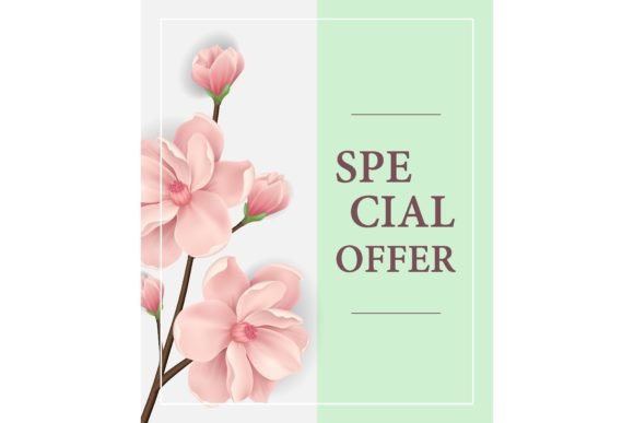Download Special Offer Poster Design with Pink Bl - Poster Collection